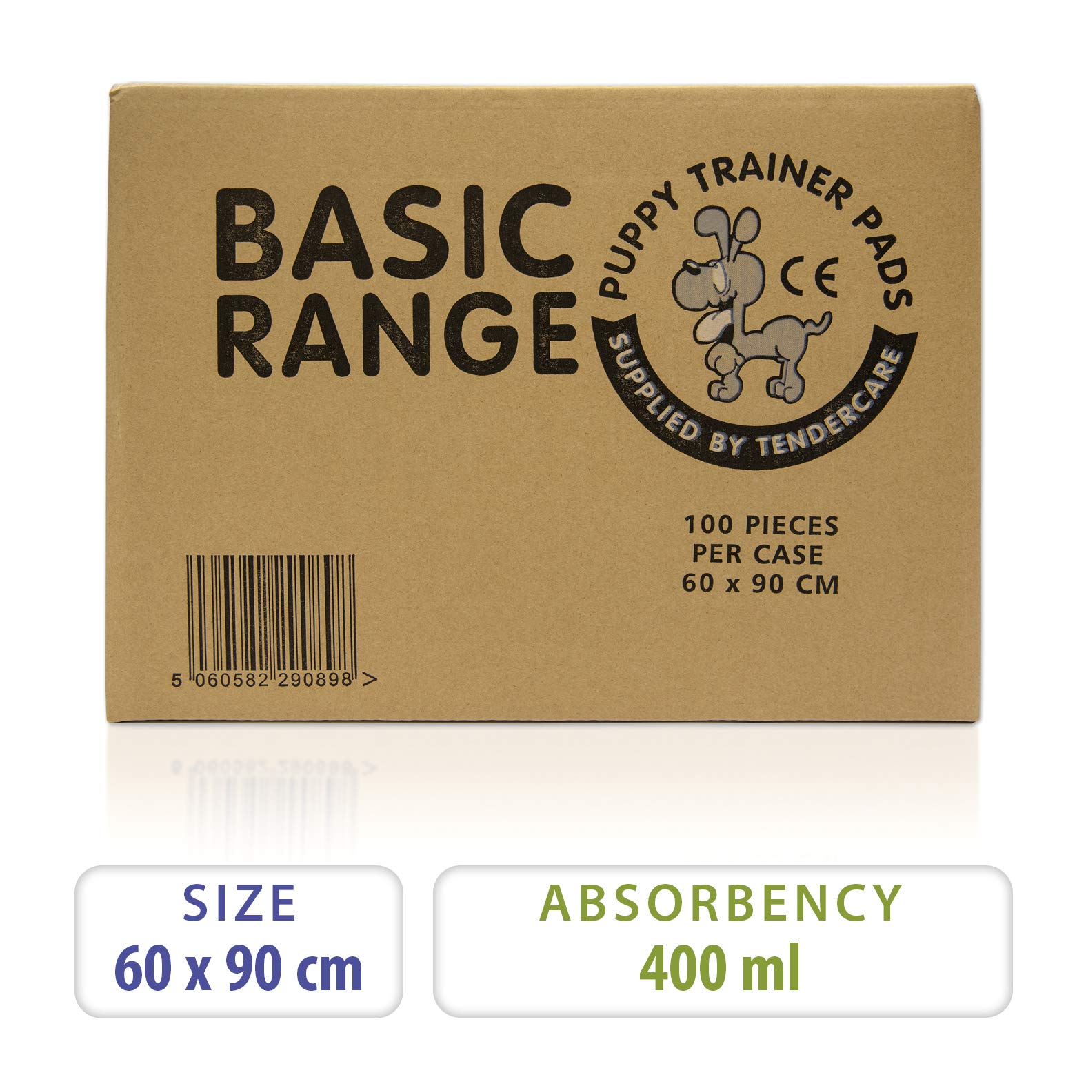 100 Tendercare 60x90 cm Basic Range Extra Large Puppy Training Pads