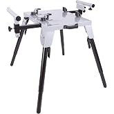 Evolution Power Tools Cutting Saw Stand, Universal Clamp, Height Adjustable, Extendable Arms 3m and Supports up to 496lbs, Hi