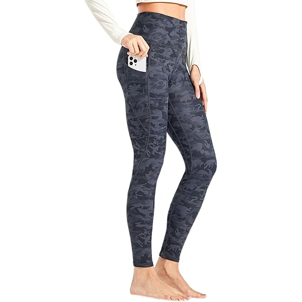 Willit dameslegging met fleecevoering, waterafstotende thermische winterbroek, wandelen, yoga, hardloopbroek met hoge taille, Zwarte Luipaard, XL