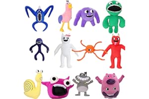 NILUTO 12pcs Banban Plush Ban 2 Plush Pinky Stewie Scout Lenny Sheriff Jeff Zephyr Snail Opila Bird Banban 2 Plush Set