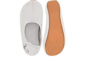 Siegertreppchen® Scarpe da Ginnastica Artistica in Pelle (24-40) Bianco - Scarpe da Ballo per Ragazze, Ragazzi e Adulti