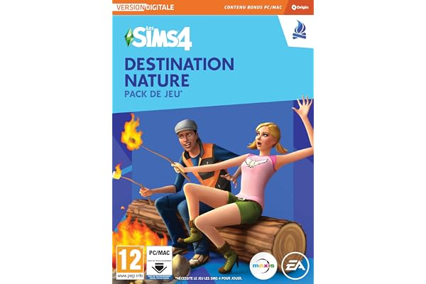 Les Sims 4 Destination Nature (GP1)Pack de Jeu PCWin-DLC |Jeu Vidéo |Téléchargement PC |Code Origin |Français