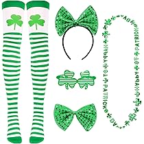 Bandeaux à Pompons Pour La Saint-Patrick - Bandeau Pour La Saint-Patrick - Saint-Patrick - Décembre - France