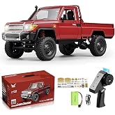 MN Model MN82 1/12 Toyota Land Cruiser LC79 4WD RC Model Crawler Offroad Uzaktan Kumandalı Araba Truck RTR Lisanslı Kırmızı+D