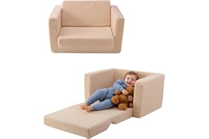 ‎HAKUNA MATTE Hakuna Matte Modulares Kindersofa für kreatives Spielen und gemütliches Entspannen 56x41cm Spielsofa für Kinder aus extra weichem Teddystoff Kinder-Couch mit maschinenwaschbaren Bezügen