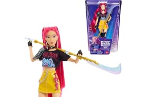 Mattel KPop Demon Hunters HUNTR/X Mira modedocka | Med "How It's Done"-look, svärdstillbehör, inspirerad av filmen, JRN36