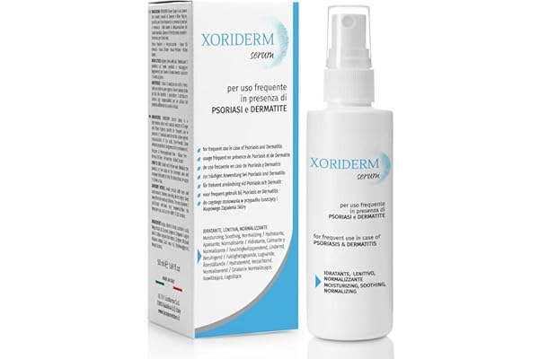 Xoriderm Serum Lotion Spray pour le Cuir Chevelu Sensible. Traitement Apaisant, Hydratante et Normalisante. 50 ml