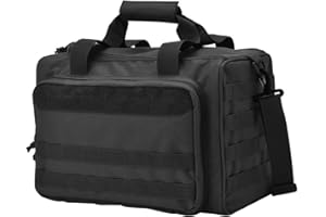 CJHZQYY XQZMD Bolsa táctica para Armas, Bolsa de Lona táctica Multifuncional para Caza, Campo de Tiro, Deportes, Bolsa de Viaje Militar Impermeable