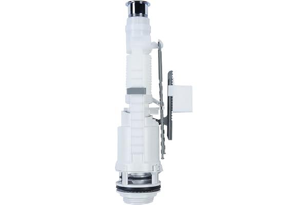 Siamp Monaco 32456010 Skipper 45 Valve de chasse d'eau double avec bouton poussoir chromé