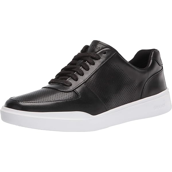 Cole Haan Grand Crosscourt Traveler - Sneaker Stringata Uomo In Pelle - Nero, Taglia 46 EU