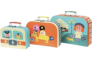 Vilac vilac7711 Pappe Koffer Set (3-teilig)