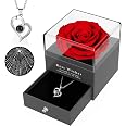 Rose Éternelle Monodeal - Cadeau Romantique Pour Femme, Maman Ou Épouse