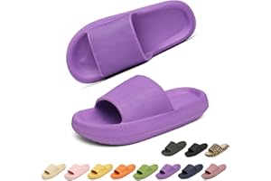 Geweo Ciabatte Nuvola Donna Uomo Comode Pantofole da Casa Eva Super Morbide Ciabatte Piscina Doccia Antiscivolo Slippers Asciugatura Rapida Sandali da Mare con Fibbie Regolabili Infradito Unisex