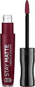 Rimmel Stay Matte Liquid Lipstick, Plum This Show,1 Count (Pack of 1)