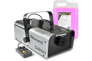 Machine à Fumée BeamZ S1200 MKII avec 5L de Liquide