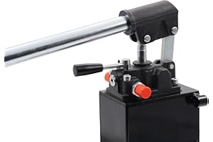 Spare Parts Holland Hand Pump - Bombas hidráulicas manuales de doble acción 12 – 25 – 45 cc depósito de aceite 1 – 3 – 5 litros (D.W. 25 ccm 3 litros depósito)