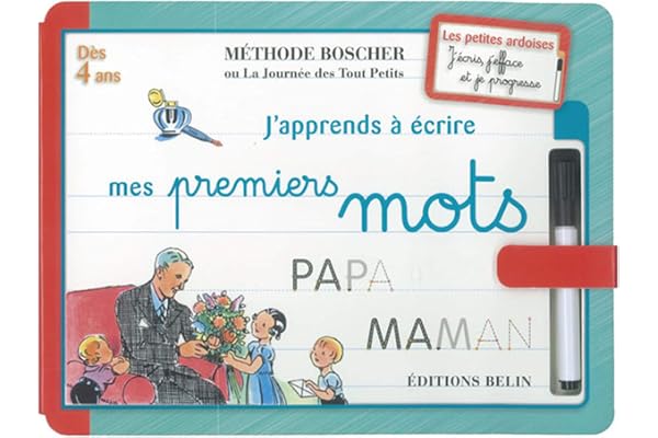 J'apprends à écrire mes premiers mots: Boscher