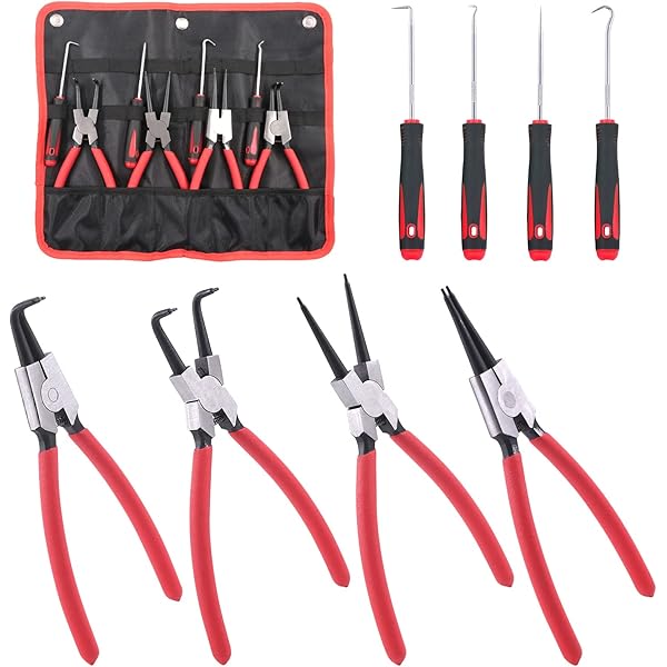 4 In 1 Internal And External Snap Ring Circlip Plier Simply Bearings Ltd - Foto 5