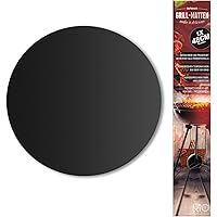 BeeClean Premium Grillmatte – 48 cm rund – Hochwertige Grillmatte für Gasgrill – Perfekte Backunterlage - Robust und…