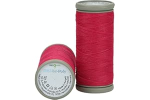 Mez R-Poly Filo Per Cucire Universale, Spessore: 120, Confezione: Bobina Da 100 M magenta Fili Per Cucire