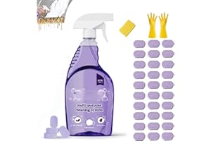 HOPASRISEE Dr Clean Spray für Backöfen, Allzweck-Reinigungsspray zur sofortigen Fleckenentfernung, Dr. Clean Tabletten und Sprühflasche für Zuhause, Küche, Bad & mehr (30 Tabletten)