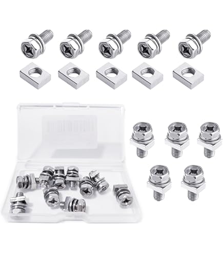 Viti E Dadi Per Batteria Moto M6 - 60 Pezzi In Acciaio Inox Per Scooter E ATV - Foto 5