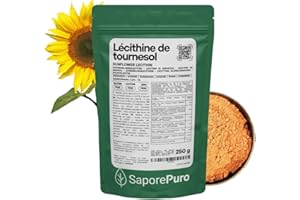 SAPOREPURO Lécithine de tournesol en poudre - 250 gr