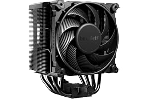 be quiet! Dark Rock 5 refrigerador con aire, refrigeración extrema, 6 tubos de calor de alto rendimiento, ventilador Silent Wings 4 120 mm PWM, gran compatibilidad con disipadores RAM y VRM, BK035