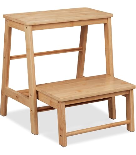 IKEA BEKVÄM HOCKER Stufe Schemel Tritthocker Stufenhocker 50cm UNBEHANDELT £32.97 - UK