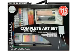 VARUN Art Easel Studio - Set da 163 pezzi