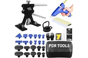 PDR TOOLS Ausbeul-Set ohne Farbe, repariert 95 % der Dellen an der Karosserie des Autos, für automatische Dellenentfernung, Ausbeulen und Hagelschäden