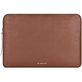 Comfyable İnce Koruyucu Diz&uuml;st&uuml; Bilgisayar Kılıfı 13-14 İn&ccedil; MacBook Pro M2 M1 ve T&uuml;m&uuml; MacBook Air ile Uyumlu, PU Deri &Ccedil;anta S