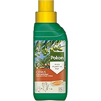 Pokon Zitrus- und Mediterraner Pflanzendünger, Spezial Flüssigdünger, für alle Zitrus Pflanzenarten in Töpfen, 250 ml