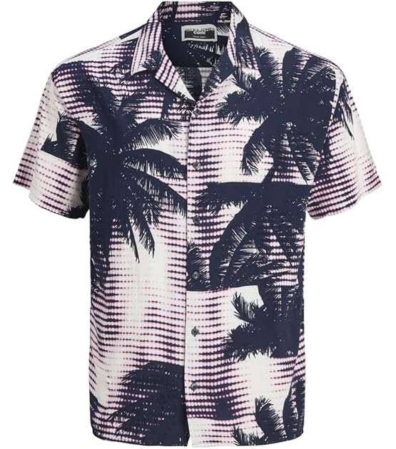 Herren Jcounnatural Reggie Resort Shirt Ss Hemd