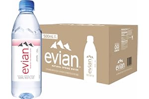 Evian Prestige Eau minérale d'appoint 24 x 0,5 l