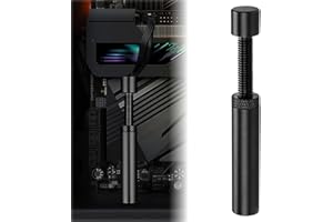 AzureRay Soporte GPU Universal - La Solución Definitiva contra el Pandeo de la Tarjeta Gráfica, Fácil Instalación para PC