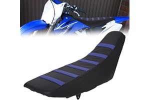 JFG RACING sitzbankbezug Motorrad Dirt Bike Sitzbezug Universal für YZF250 YZF450 YZ85 YZ125 PW50 PW80 Motocross Pit Bike Enduro-Blau