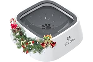 ELS PET Wassernapf für Hunde: 1L Auslaufsicher Trinknapf Hund Fressnapf Unterwegs, Anti-Schwapp Hundenapf Reisen für Haustiere & Innen & Draußen & Auto