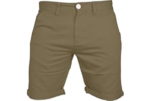 westAce Mens Chino Shorts Casual 100% Cotton Cargo Combat