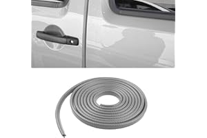 deemars Protezioni per il Bordo Della Porta Dell'auto, Protettore Della Porta Dell'auto, Accessori Esterni Dell'automobile 16.4FT U forma Bordo Trim Guarnizione Protettore per le Automobili (Grigio)