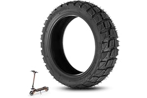VOLOHAS 10x2,7-6,5/10x2,75-6,5 Off-Road Tubeless Pneu de rechange pour scooter électrique Smartgyro Speedway/Rockway/Crossover Speedway 5/Dualtron 3/KuKirin G3/Urban Glide eCross Pro/Pro Boost
