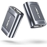 JSAUX (2 Pack) HDMI Coupler HDMI Female to Female Connector Gold-Plated High Speed HDMI Extension Adapter HDMI Joiner with 4K