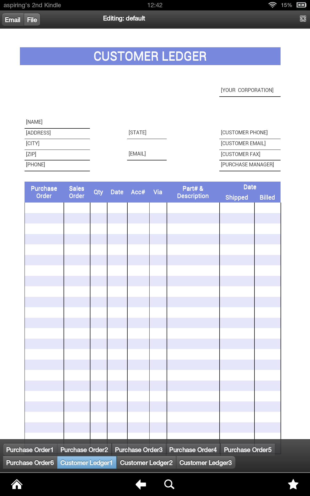 Customer Ledger Amazon.co.uk Appstore for Android