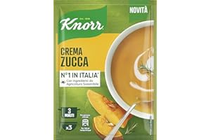 Knorr Crema Zucca, Piatti Pronti Knorr con Verdure da Agricoltura Sostenibile, Senza Coloranti, Senza Conservanti, Fonte di fibre, Vegetariano, 75 g