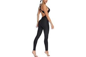 STARBILD Mono Anticelulítico para Mujer, Jumpsuits Deportivo Sexy Push Up, Traje de Yoga para Gimnasio