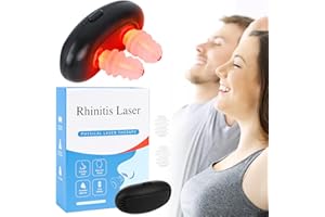 Jognee Rotlicht Nasaltherapiegerät, Rotlichtlampe Therapie Nasenberuhigungsgerät, Red Light Therapy, Nase Infrarot, Rhinitis Therapiegerä