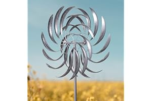 MARISSA'S GARDEN & GIFT Wembury wind sculpture spinner. Delivery 1-3 business days