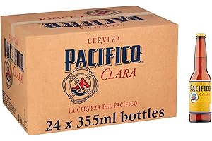 Pacifico Clara Mexican Lager Beer 4.5% ABV, 24 x 355ml