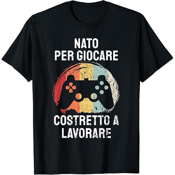 Maglietta Gamer Divertente - Cotone, Design Videogiochi, Regalo Per Appassionati - Foto 7