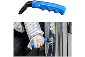 Augeny Car Door Handle for Elderly, Multifunctional Portable Vehicle Assist Support Handle, Automotive Door Assist Bar Helps Get Out, Universal Assistive Device for Seniors, Handicapped (Blue)